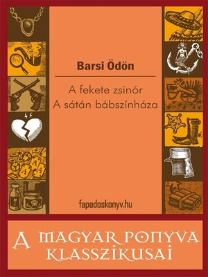 cover image of A fekete zsinór--A Sátán bábszínháza